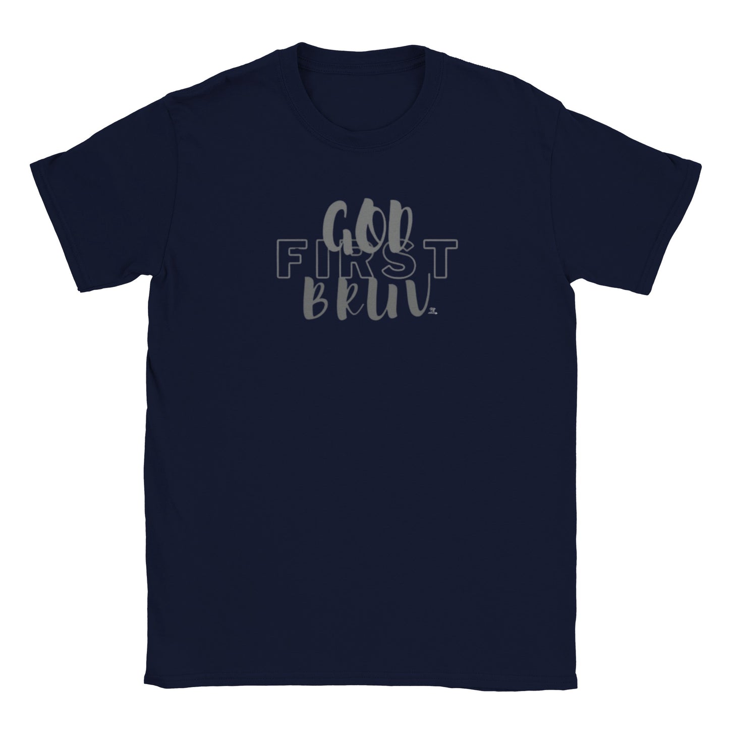 "God First Bruv" Classic Unisex Crewneck T-shirt