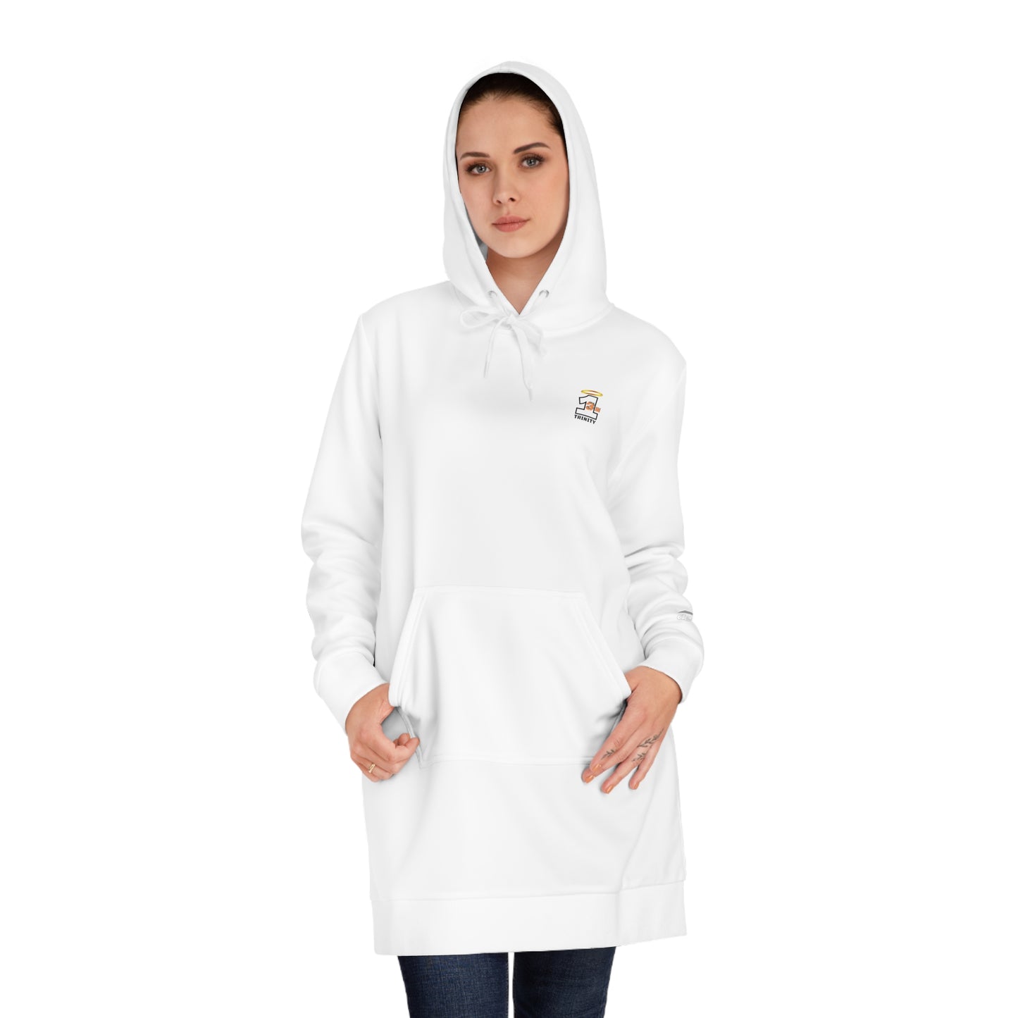 "3 IN 1" Women's Hoodie Dress (AOP)