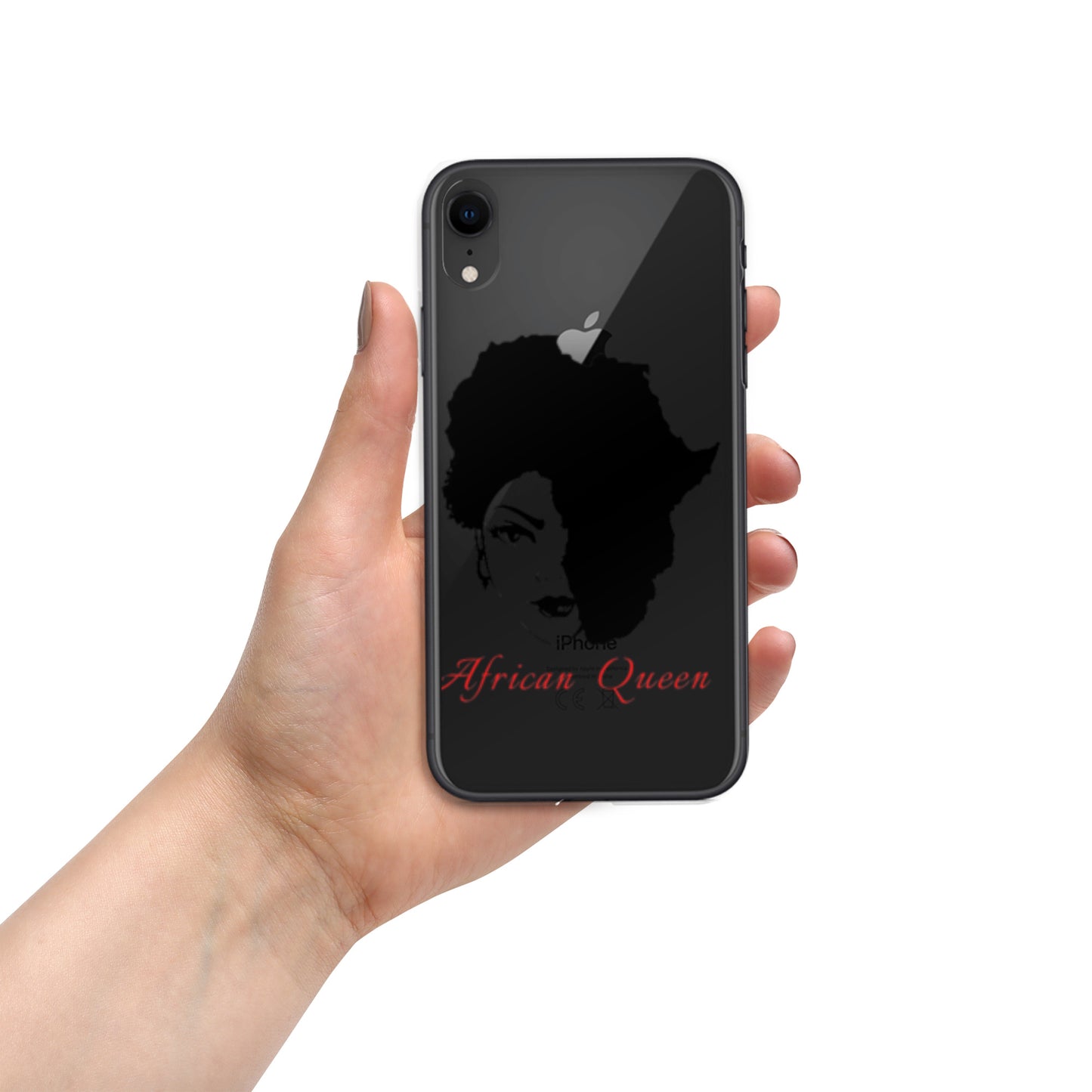 " African Queen" Clear Case for iPhone®