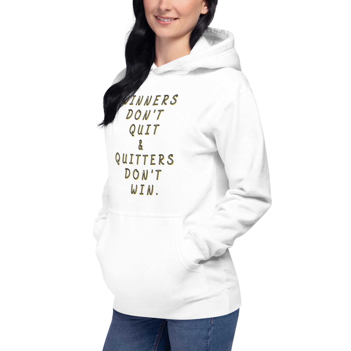 Winners Don't Quit" Unisex Hoodie