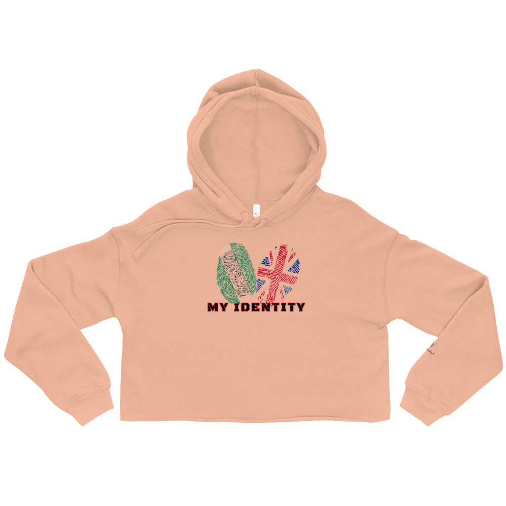 "My IDENTITY" Crop Hoodie