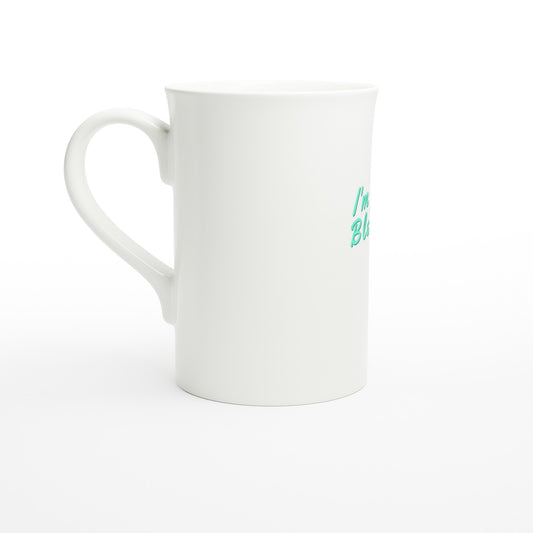 White 10oz Porcelain Slim Mug