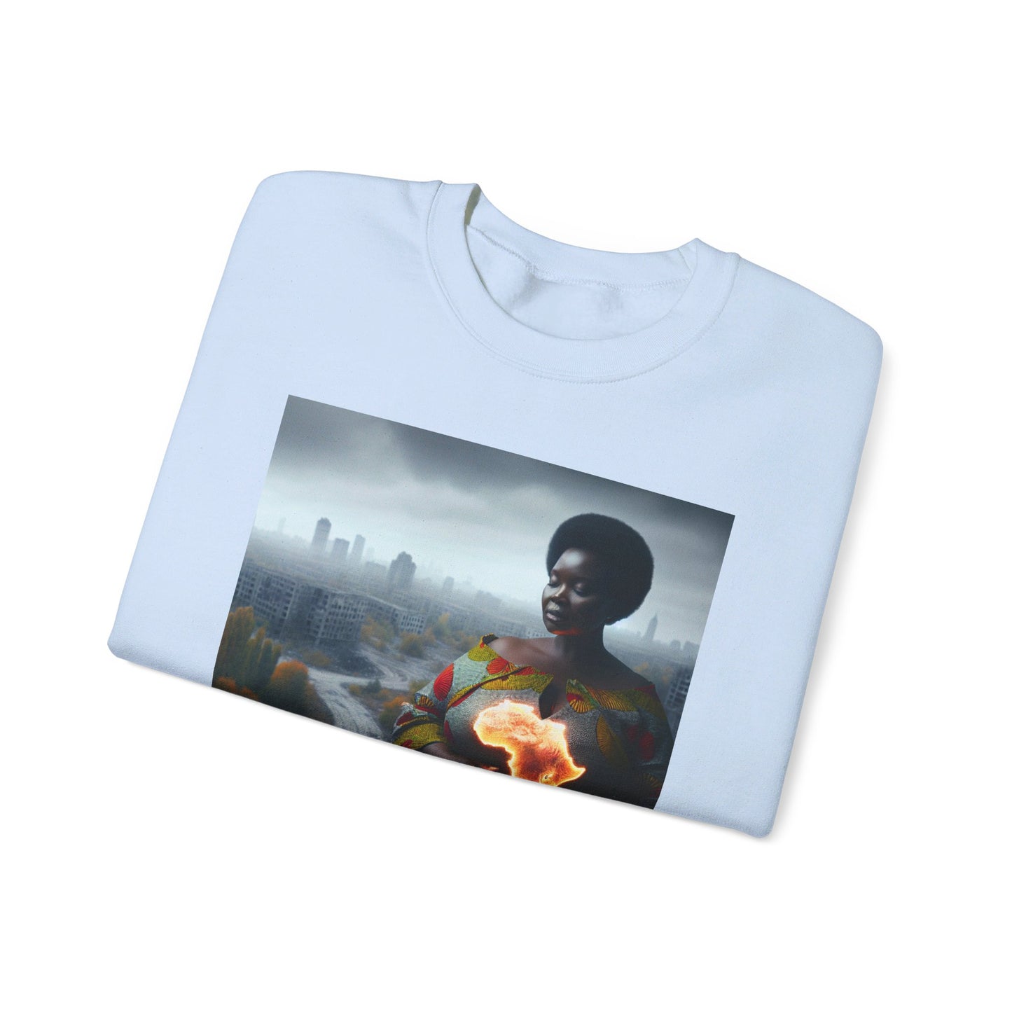 " Mother earth" Unisex Heavy Blend™ Crewneck Sweatshirt