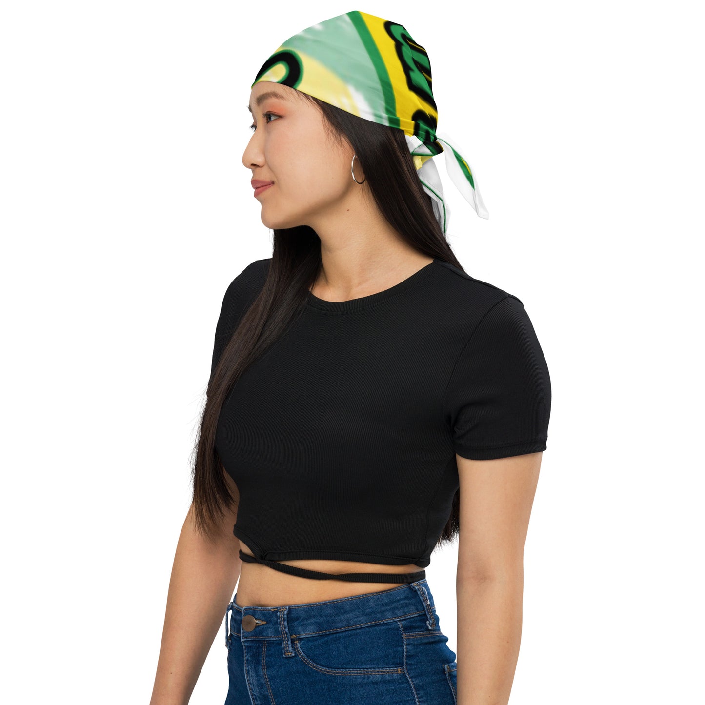 "...OUTTA Jamaica All-over print bandana