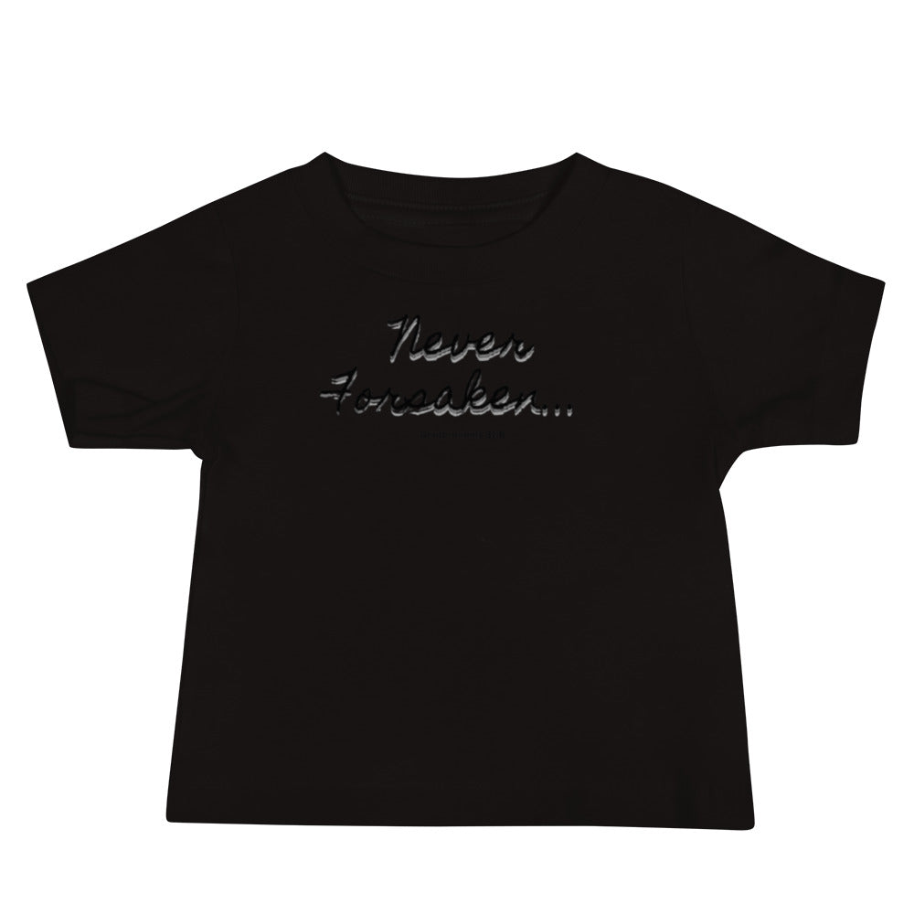 "Never Forsaken" Baby Jersey Short Sleeve Tee
