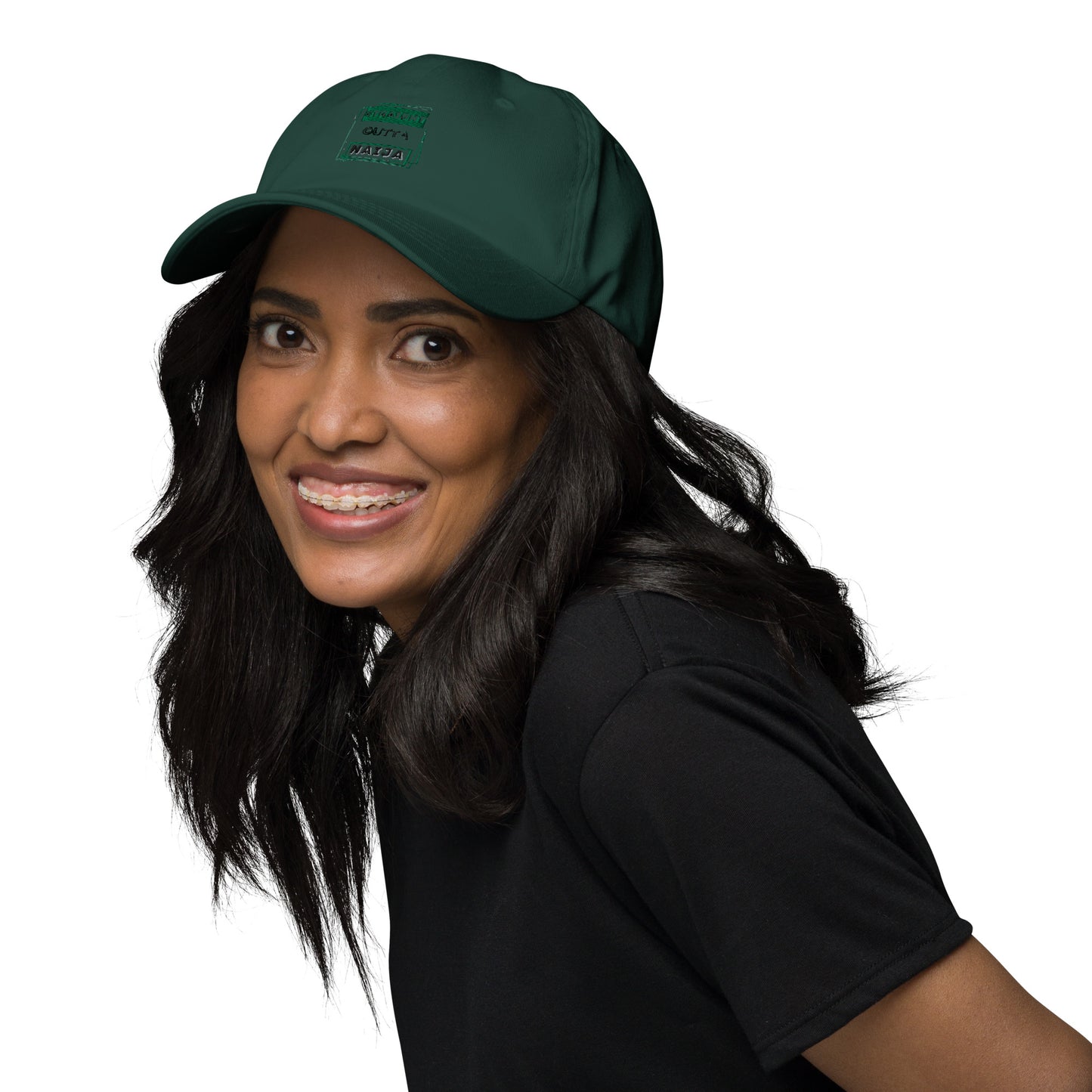 "OUTTA Naija" Dad hat