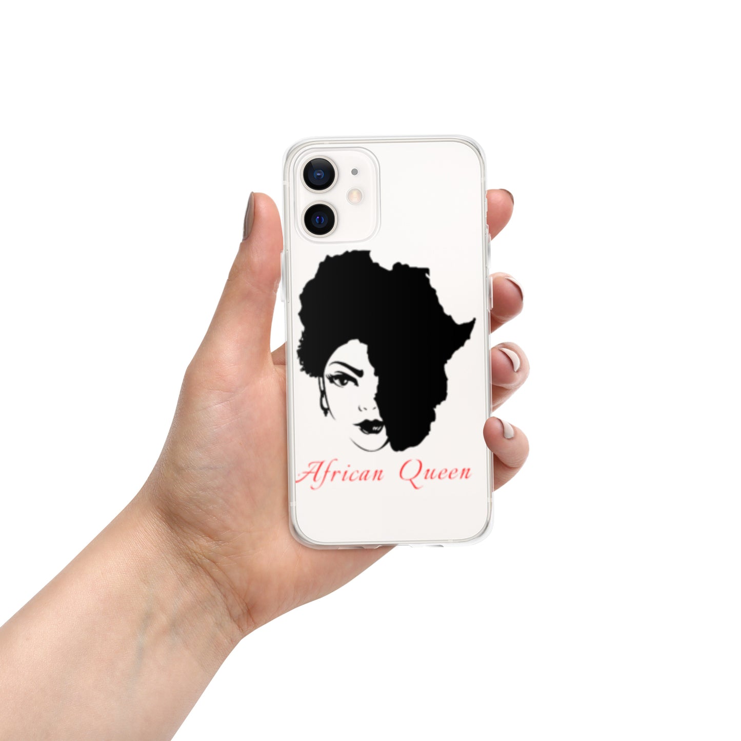 " African Queen" Clear Case for iPhone®