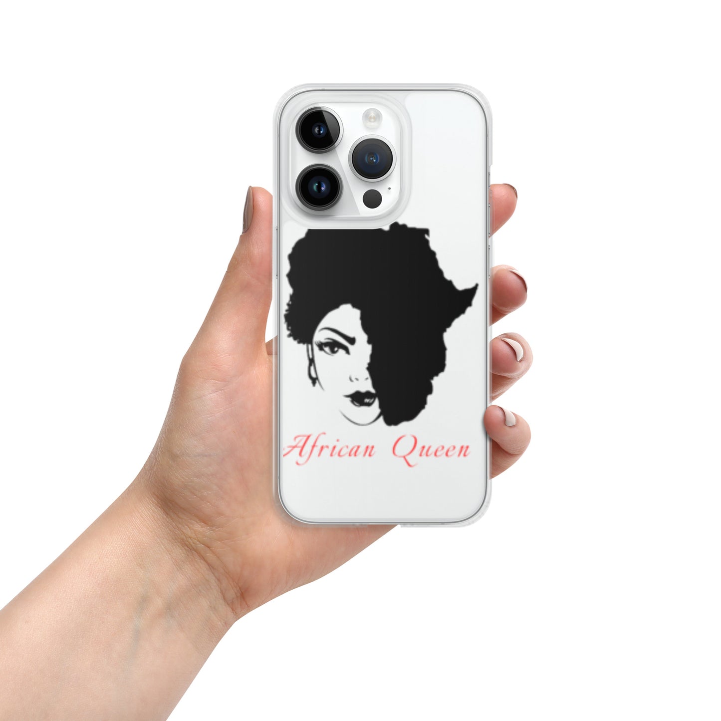 " African Queen" Clear Case for iPhone®