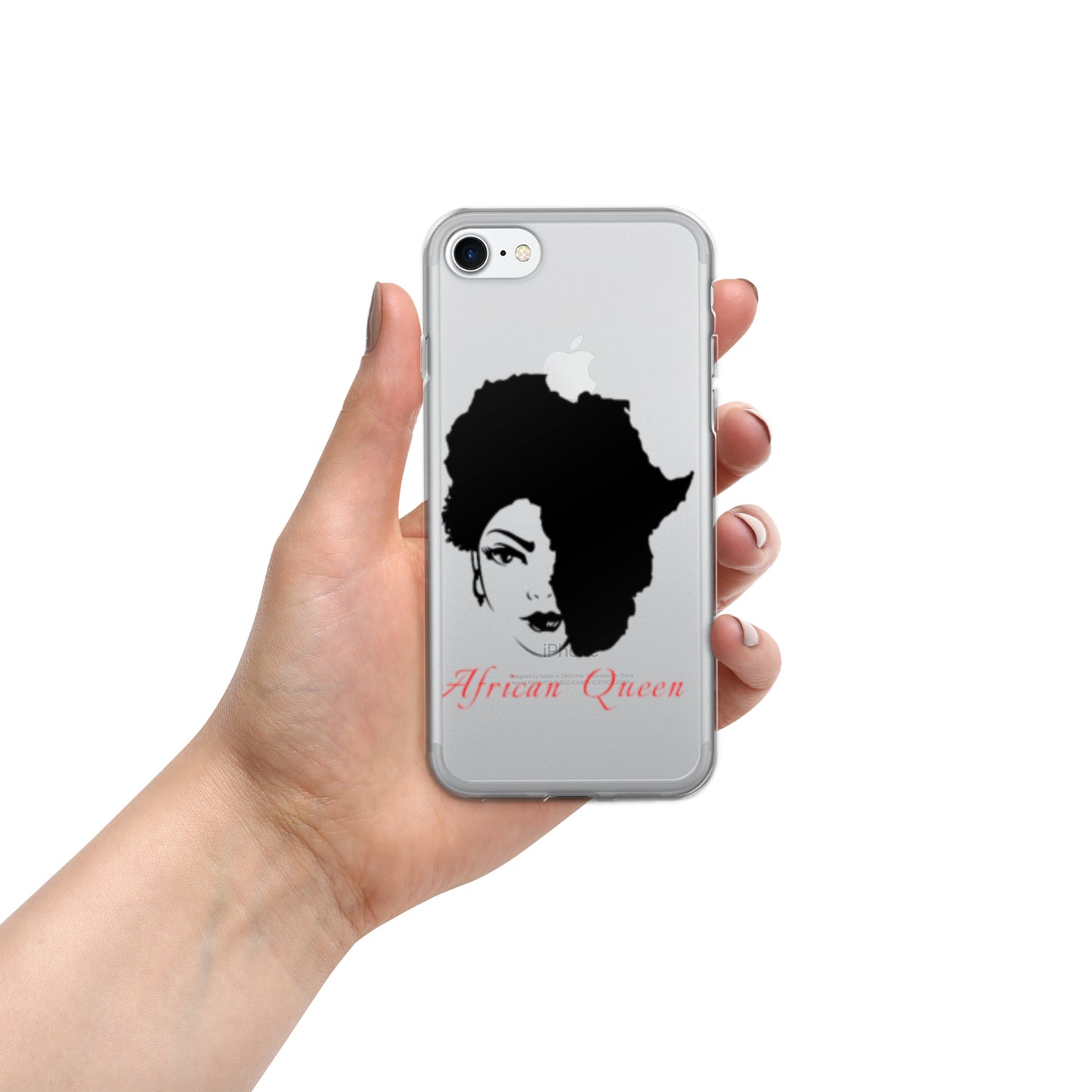 " African Queen" Clear Case for iPhone®