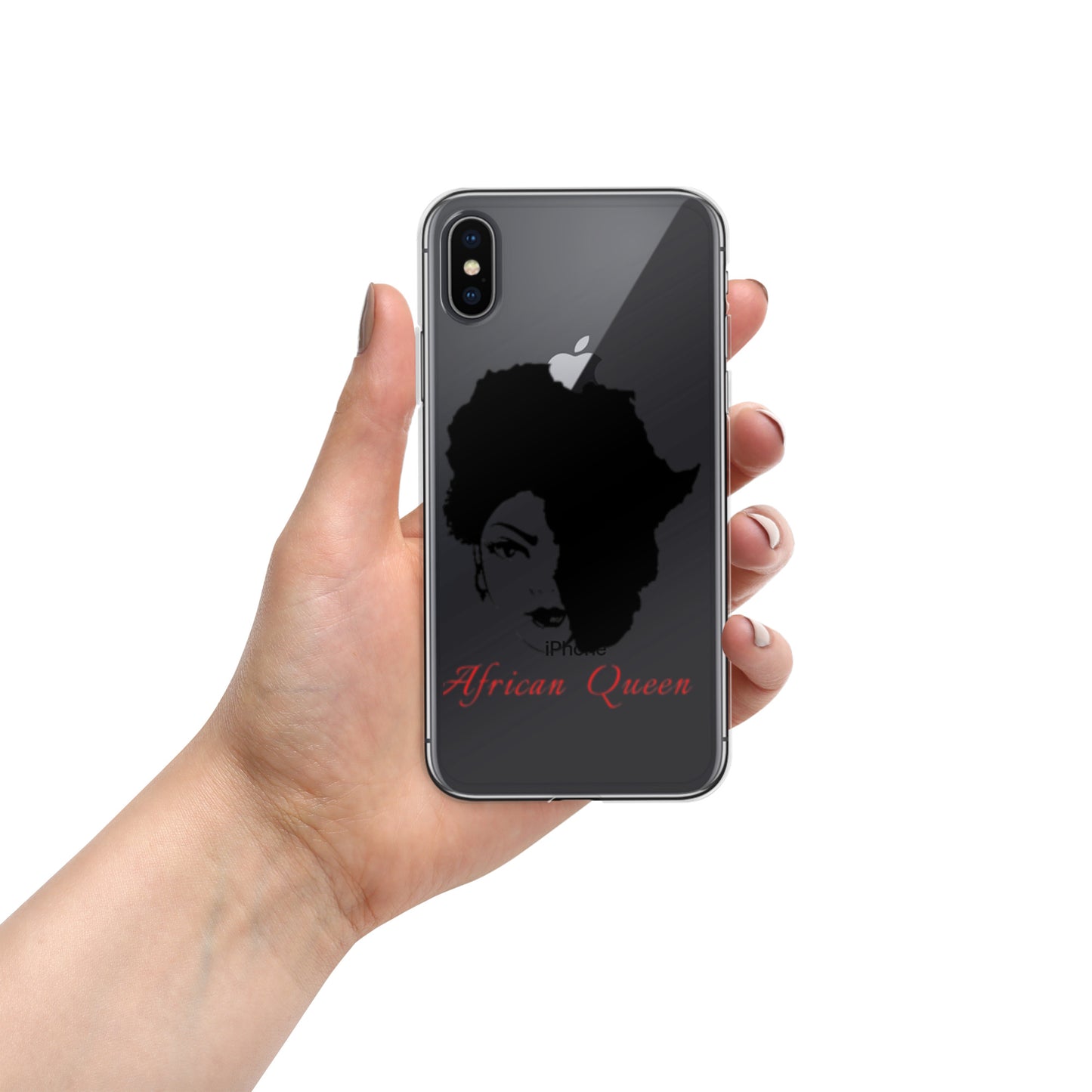 " African Queen" Clear Case for iPhone®
