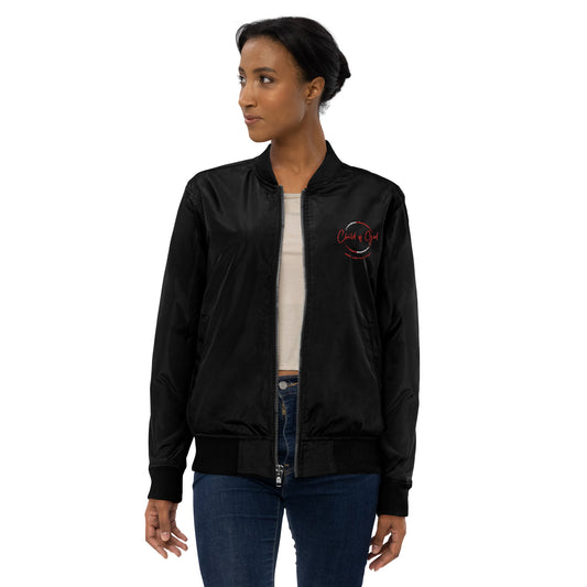 "Child of God" Premium recycled bomber jacket