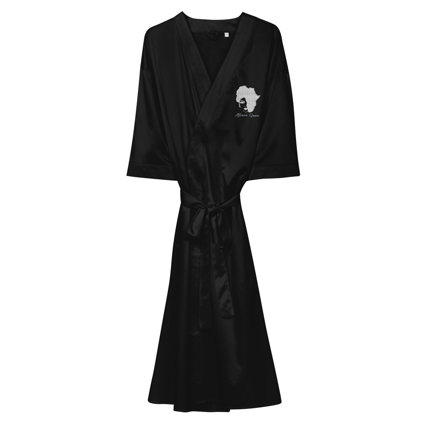 Satin robe