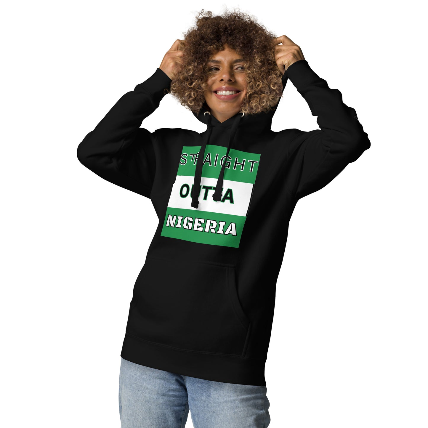"STRAIGHT OUTTA NIGERIA" (GWG) Unisex Hoodie