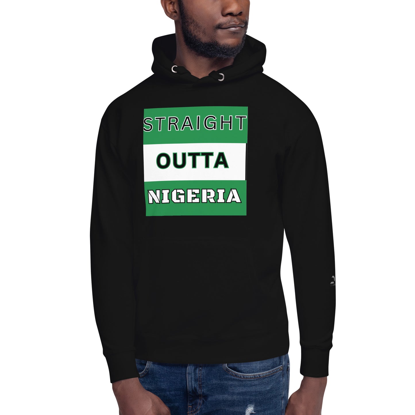 "STRAIGHT OUTTA NIGERIA" (GWG) Unisex Hoodie