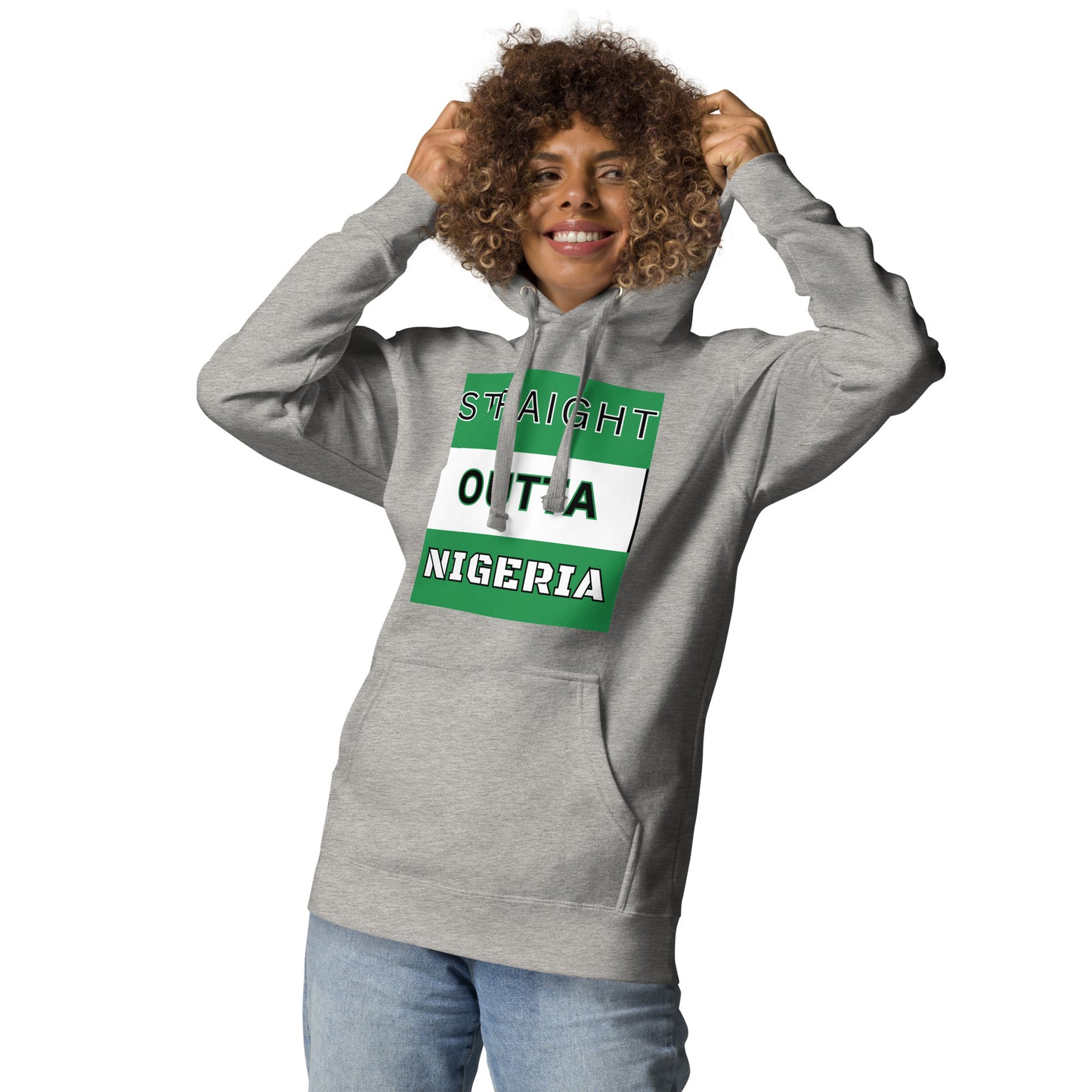 "STRAIGHT OUTTA NIGERIA" (GWG) Unisex Hoodie