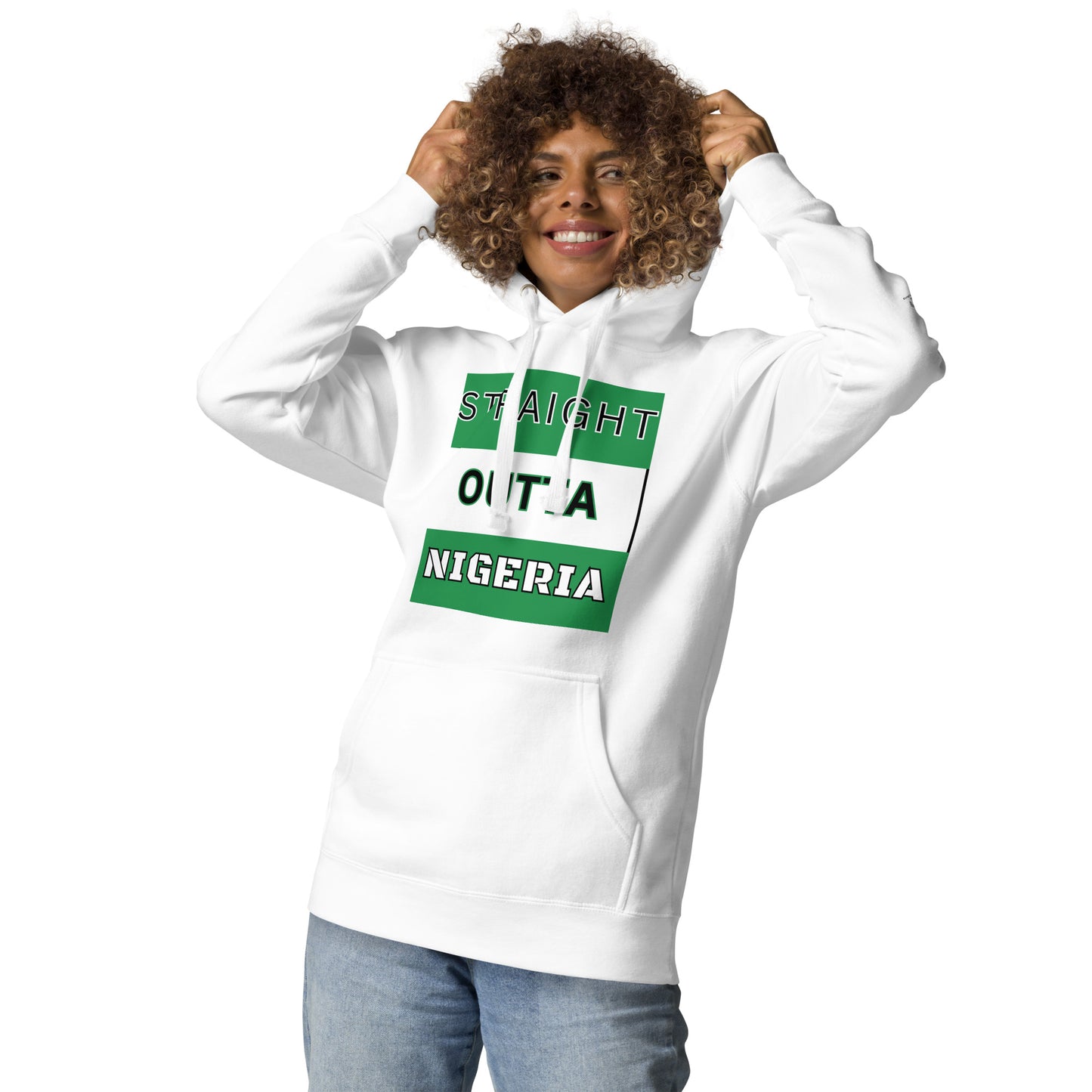 "STRAIGHT OUTTA NIGERIA" (GWG) Unisex Hoodie