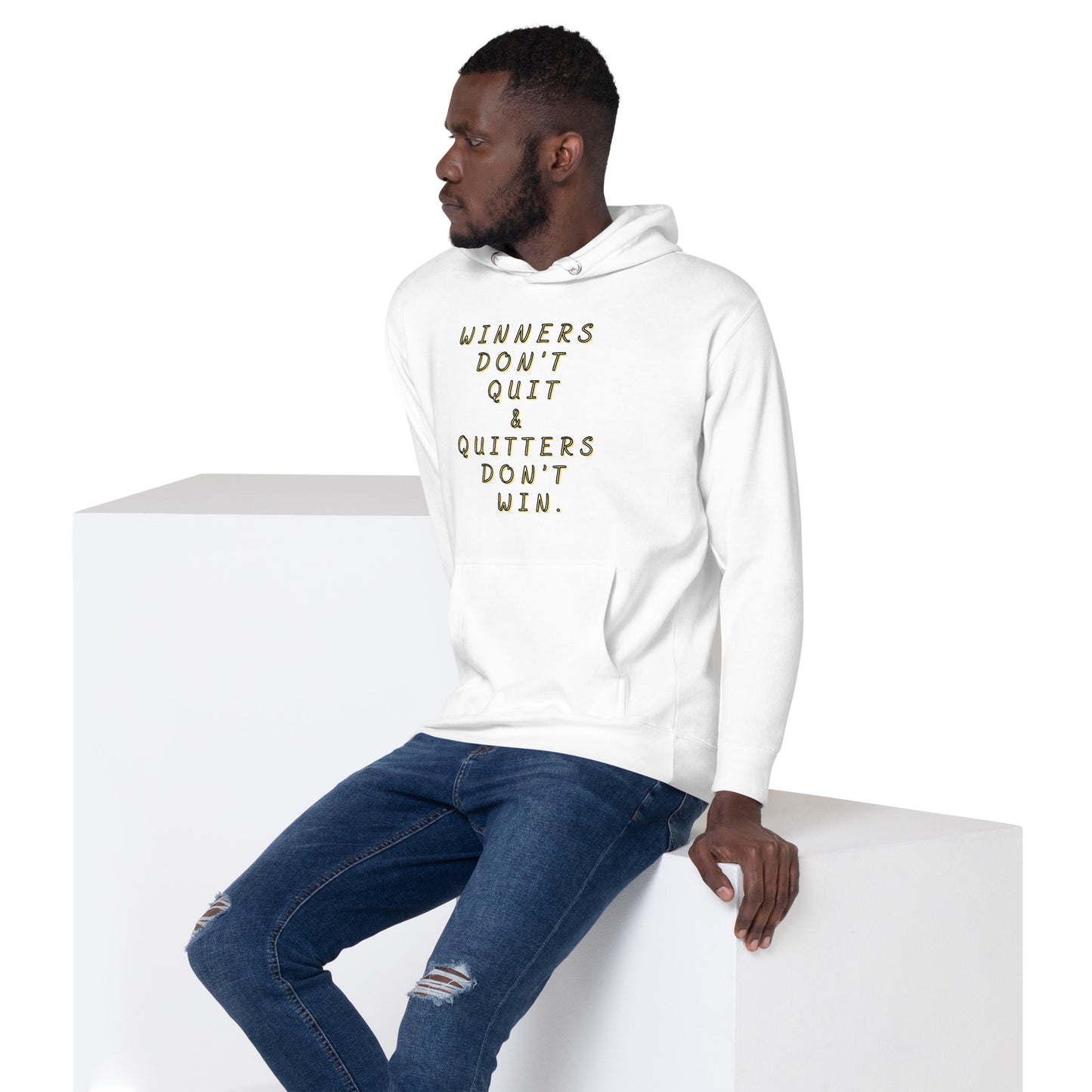 Winners Don't Quit" Unisex Hoodie
