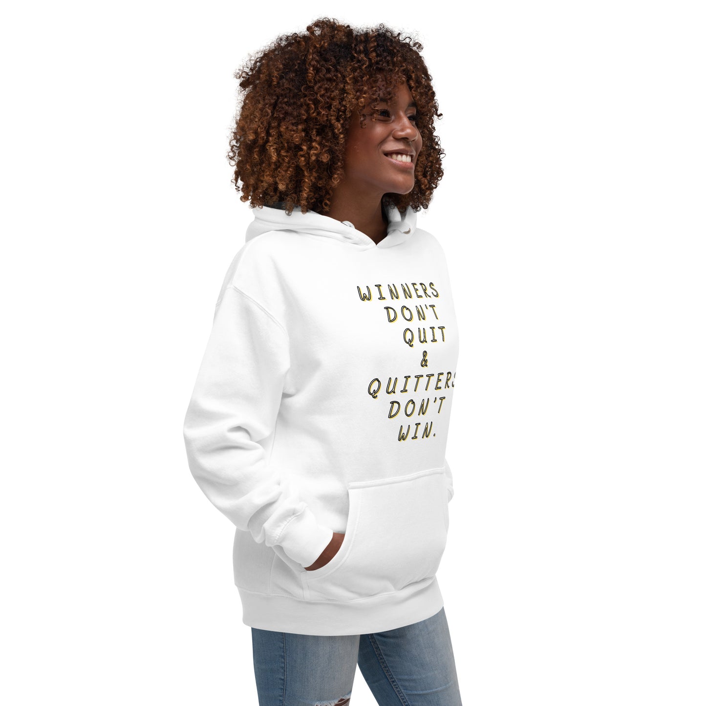Winners Don't Quit" Unisex Hoodie