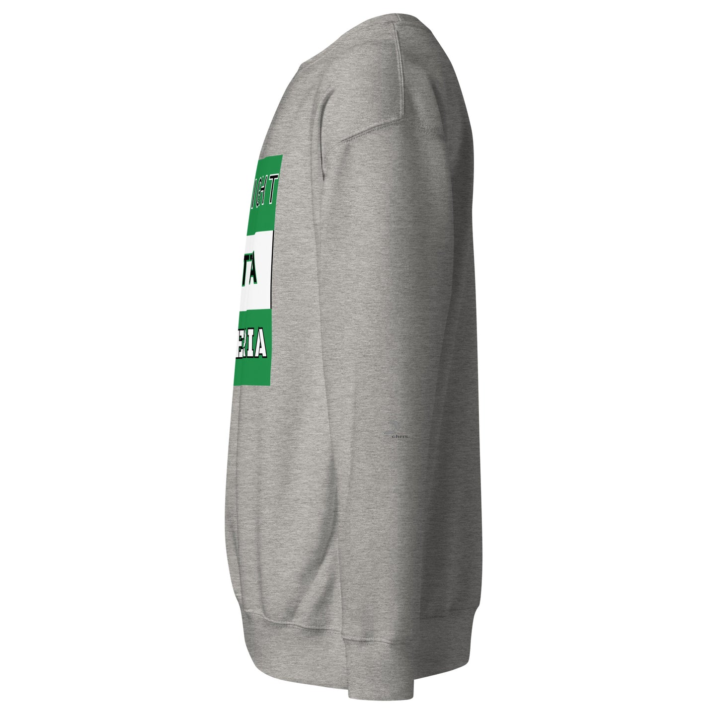 STRAIGHT OUTTA NIGERIA Unisex Premium Sweatshirt