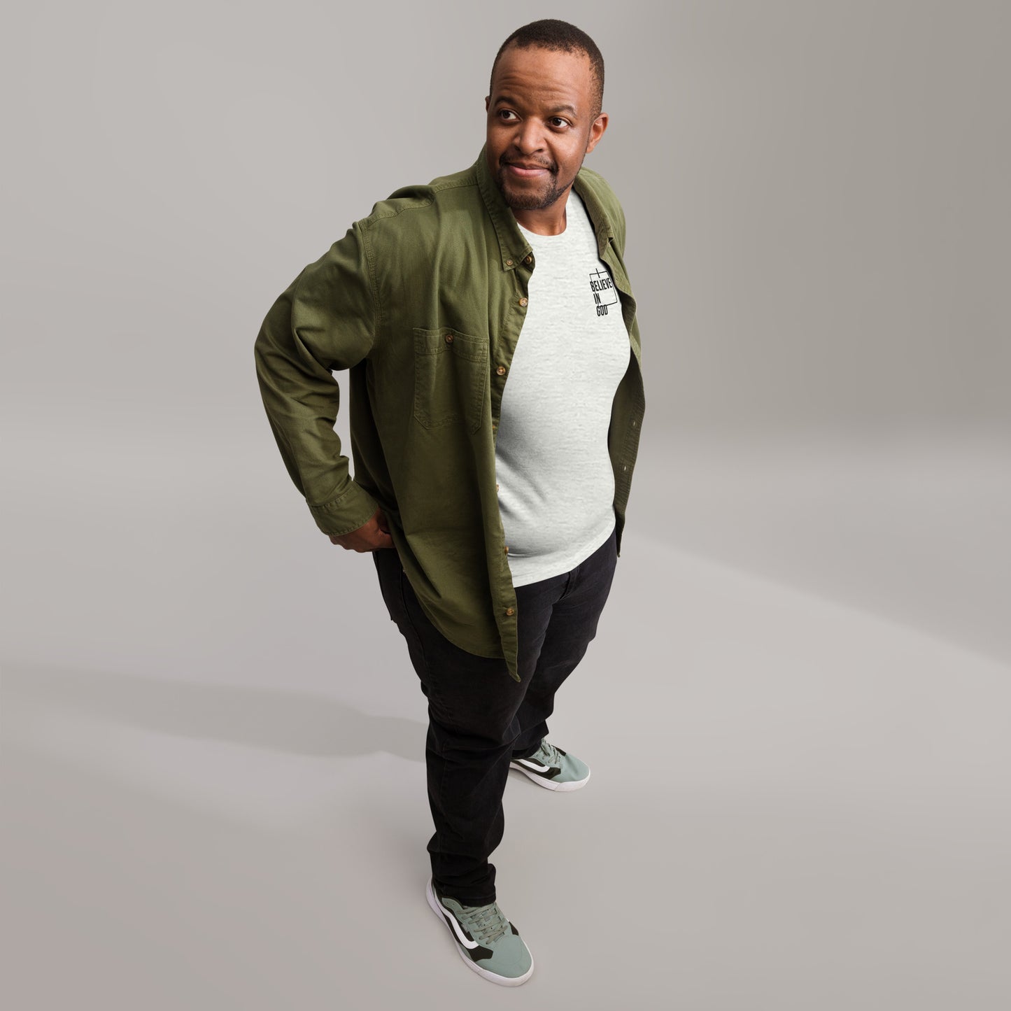 "I Believe In God" Unisex t-shirt