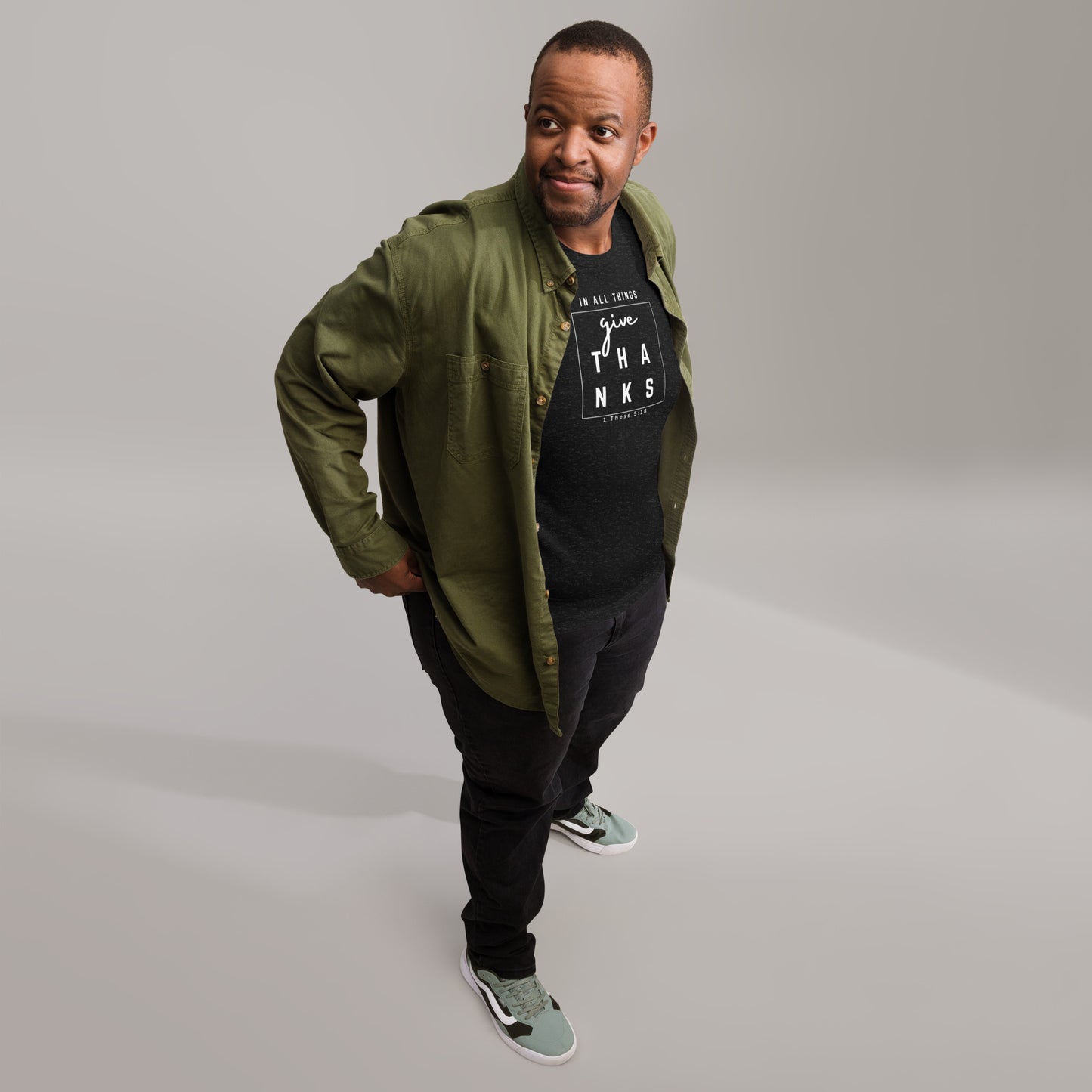 "Im All Things Give Thanks" Unisex t-shirt