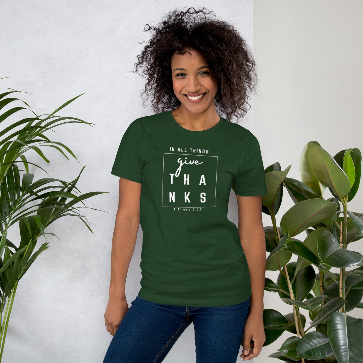 "Im All Things Give Thanks" Unisex t-shirt