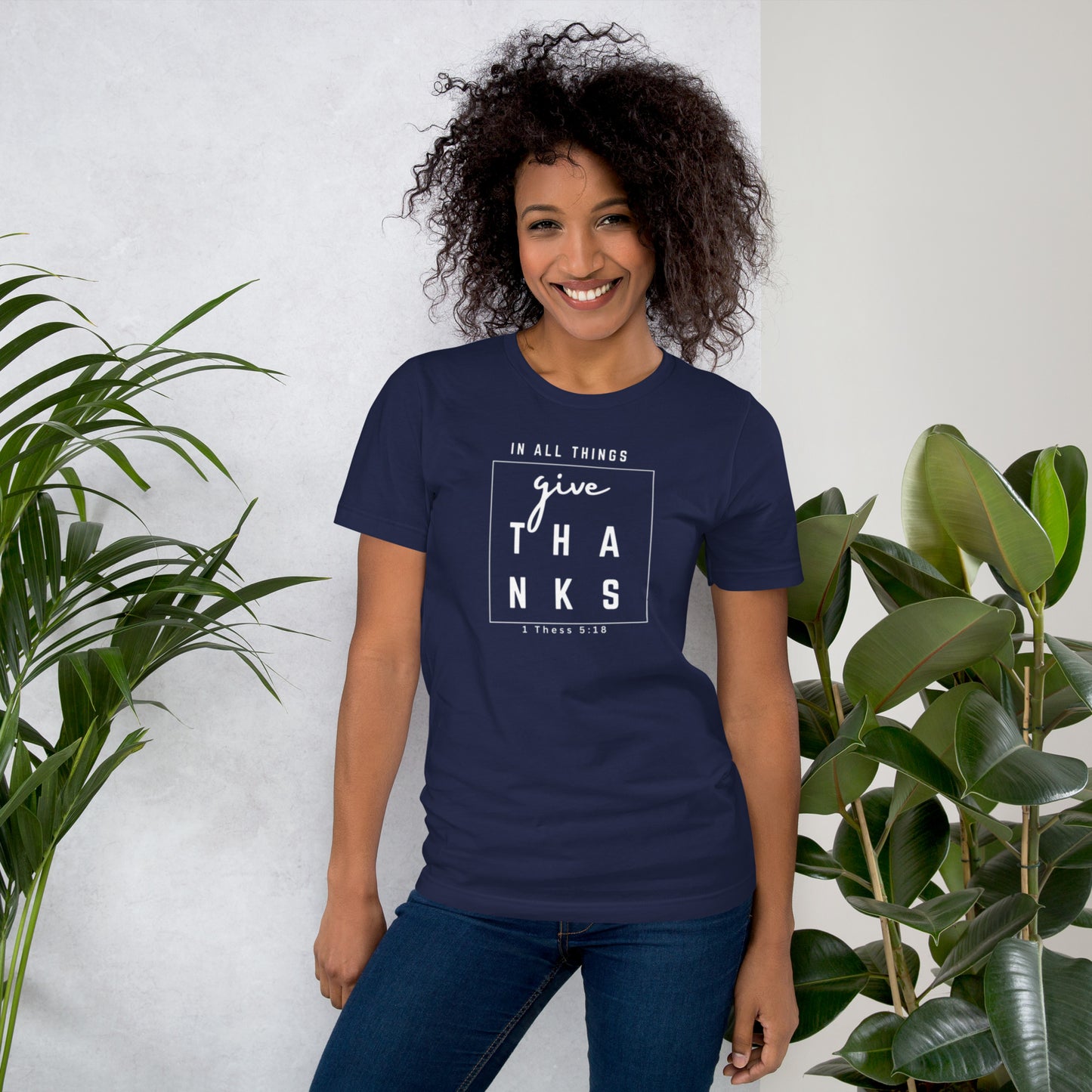 "Im All Things Give Thanks" Unisex t-shirt