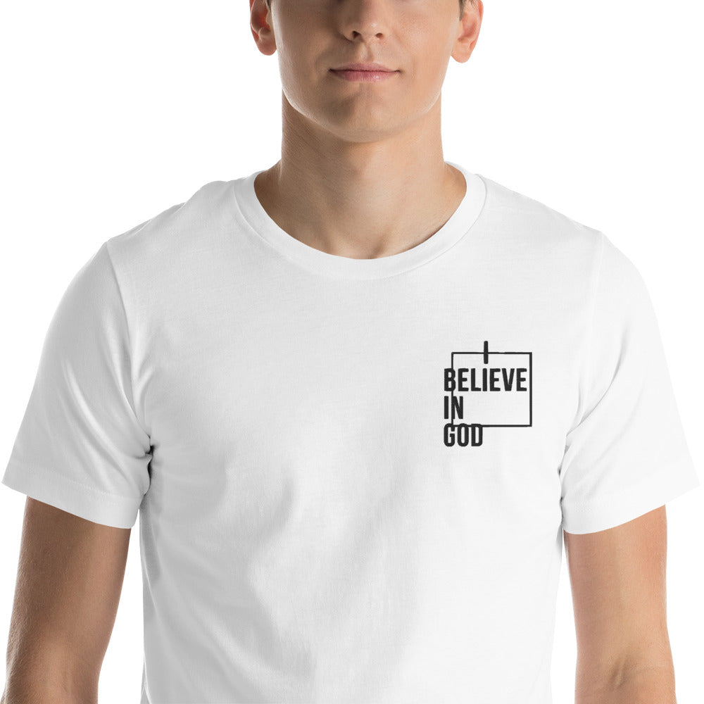 "I Believe In God" Unisex t-shirt