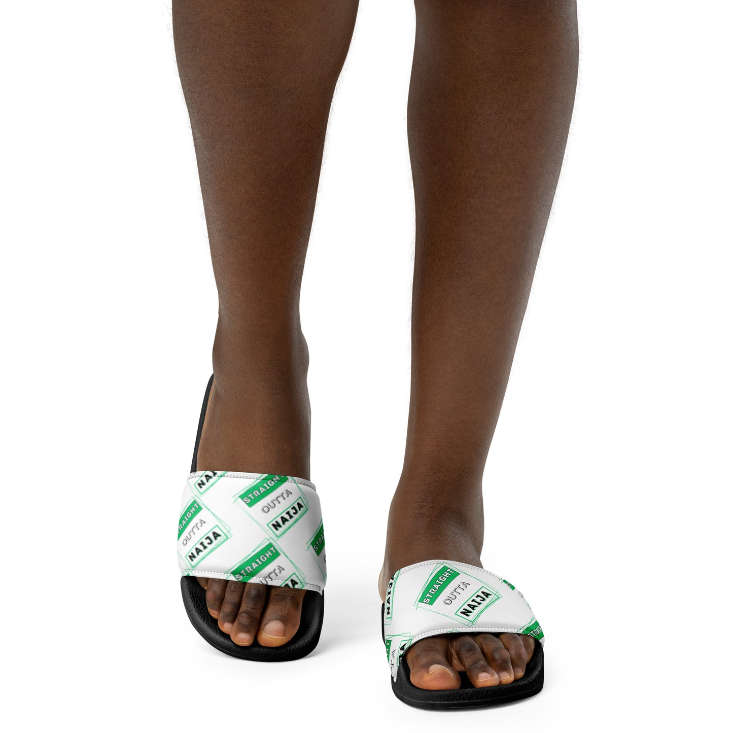 "Straight Outta Naija" Women's slides